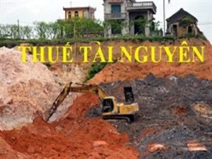 Luật thuế tài nguyên Số 18_VBHN_VPQH 2014