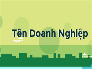 tên doanh nghiệp